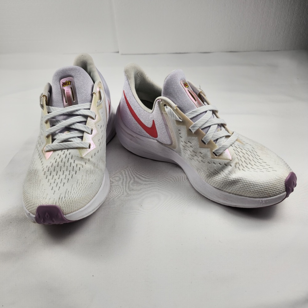 Nike Air Zoom Winflo 6 White Violet Star Women's Size US 6.5 EU 37.5 CW2638-181